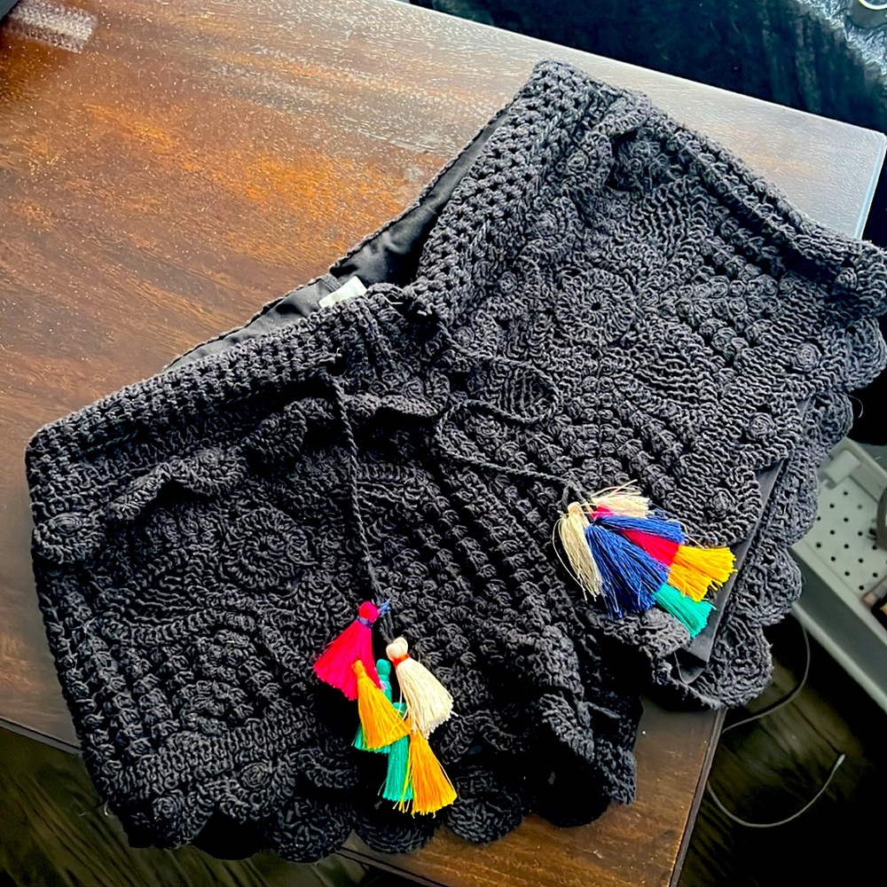 Knitted Beach Woman Shorts